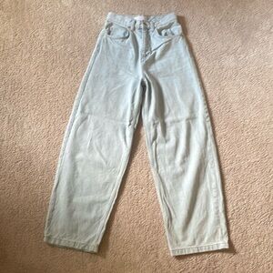 Topshop super high rise, baggy jeans